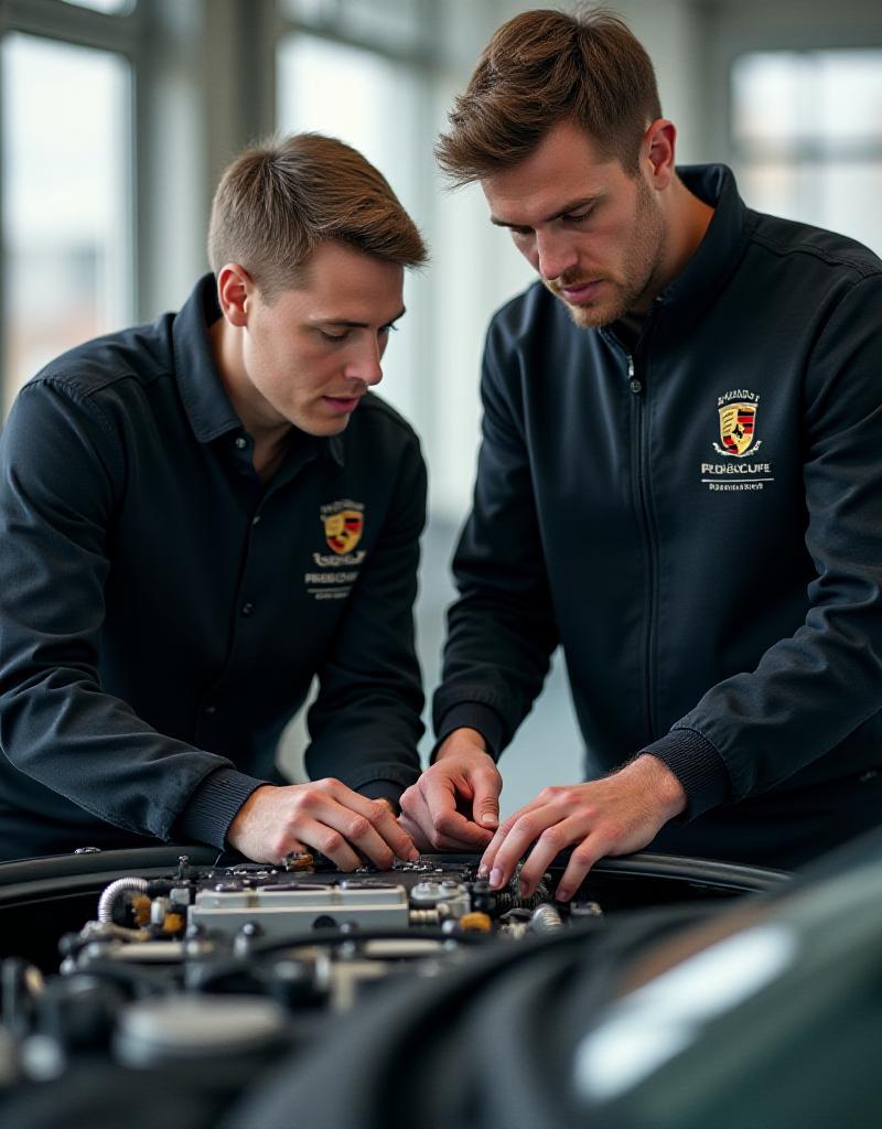 Equipo de Boreas Customs trabajando en Madrid